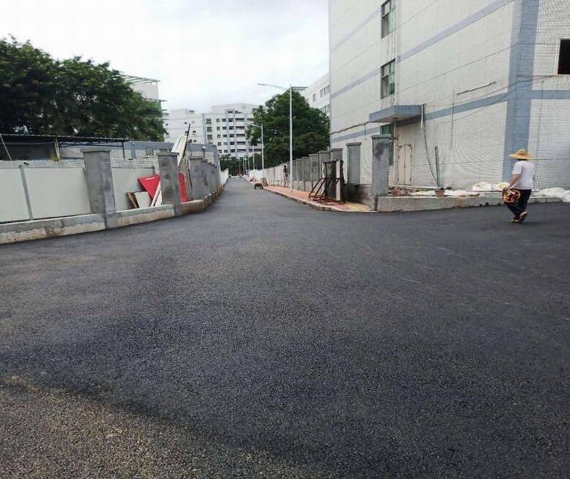 住宅小区道路沥青路面施工