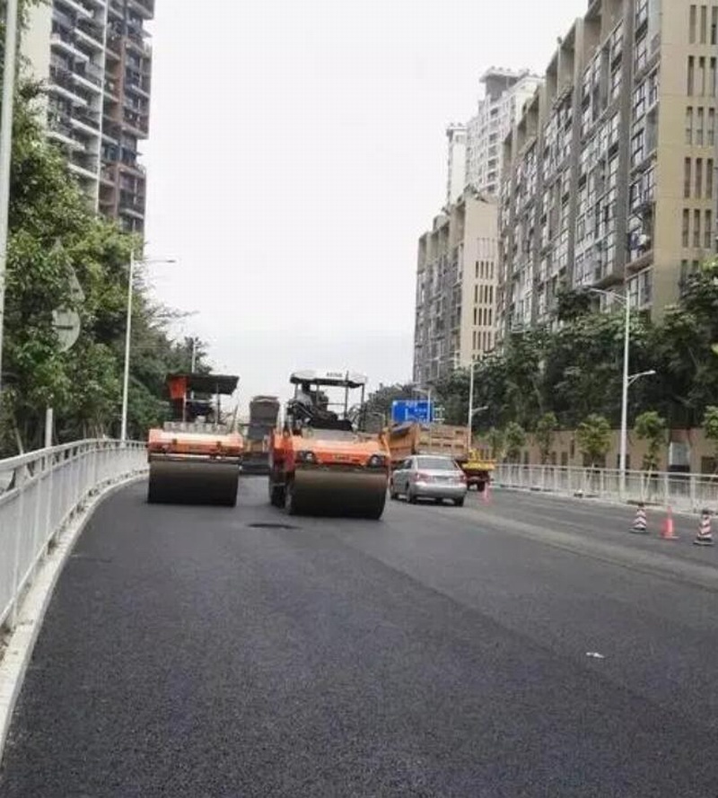 住宅小区道路沥青路面施工